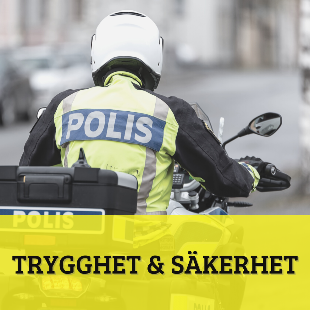 Partiprogram: Trygghet & säkerhet